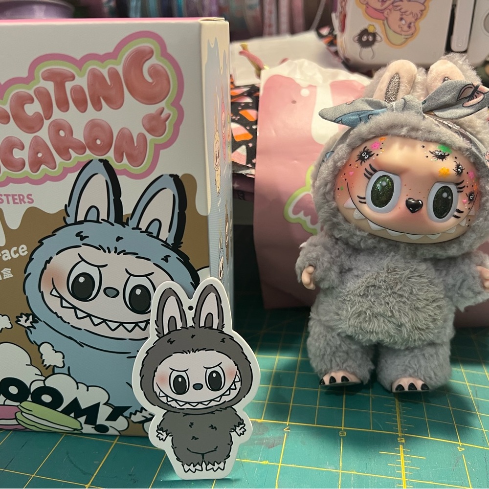 SOLD Custom Totoro Labubu